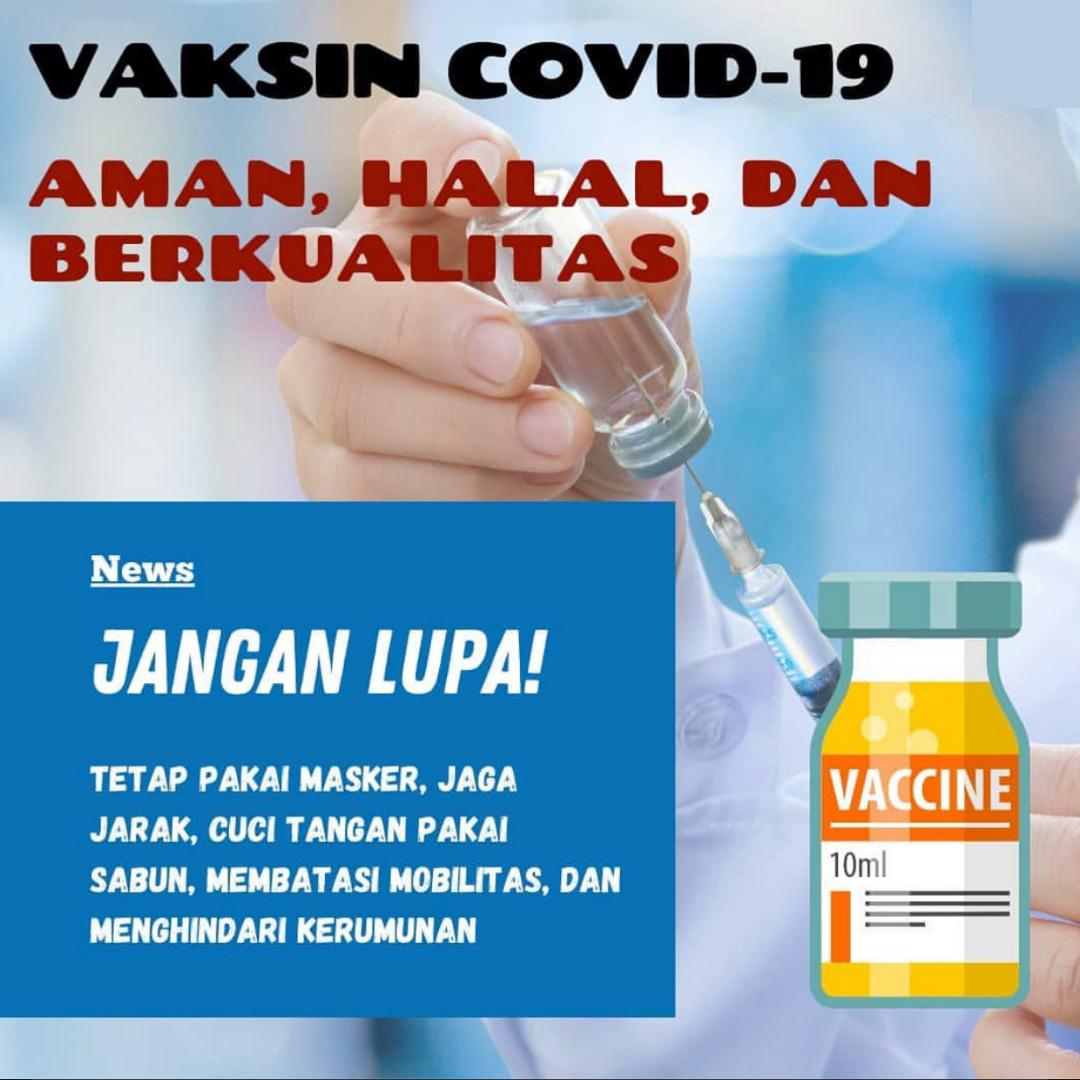 ajak keluarga untuk vaksinasi merupakan hal yang sangat bijak, karena vaksinasi bisa melindungi keluarga kita dari covid19  #PPKMBisaTuntaskanCovid Otsus Papua Berdampak