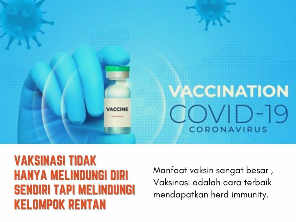 jangan sampai tidak ikut, yuk berpartisipasi pada program vaksinasi untuk indonesia yang lebih sehat bebas corona  #PPKMBisaTuntaskanCovid Otsus Papua Berdampak