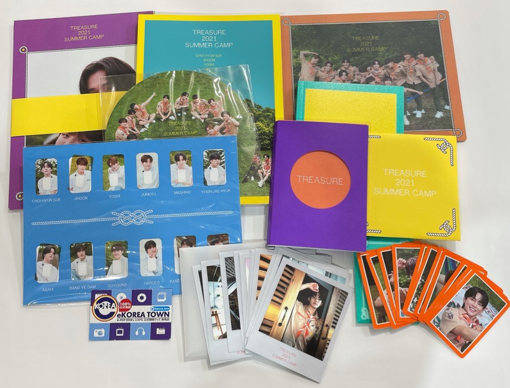🌳TREASURE 🌳 2021 SUMMER CAMP サマパケ 店舗限定！バラ売り開始