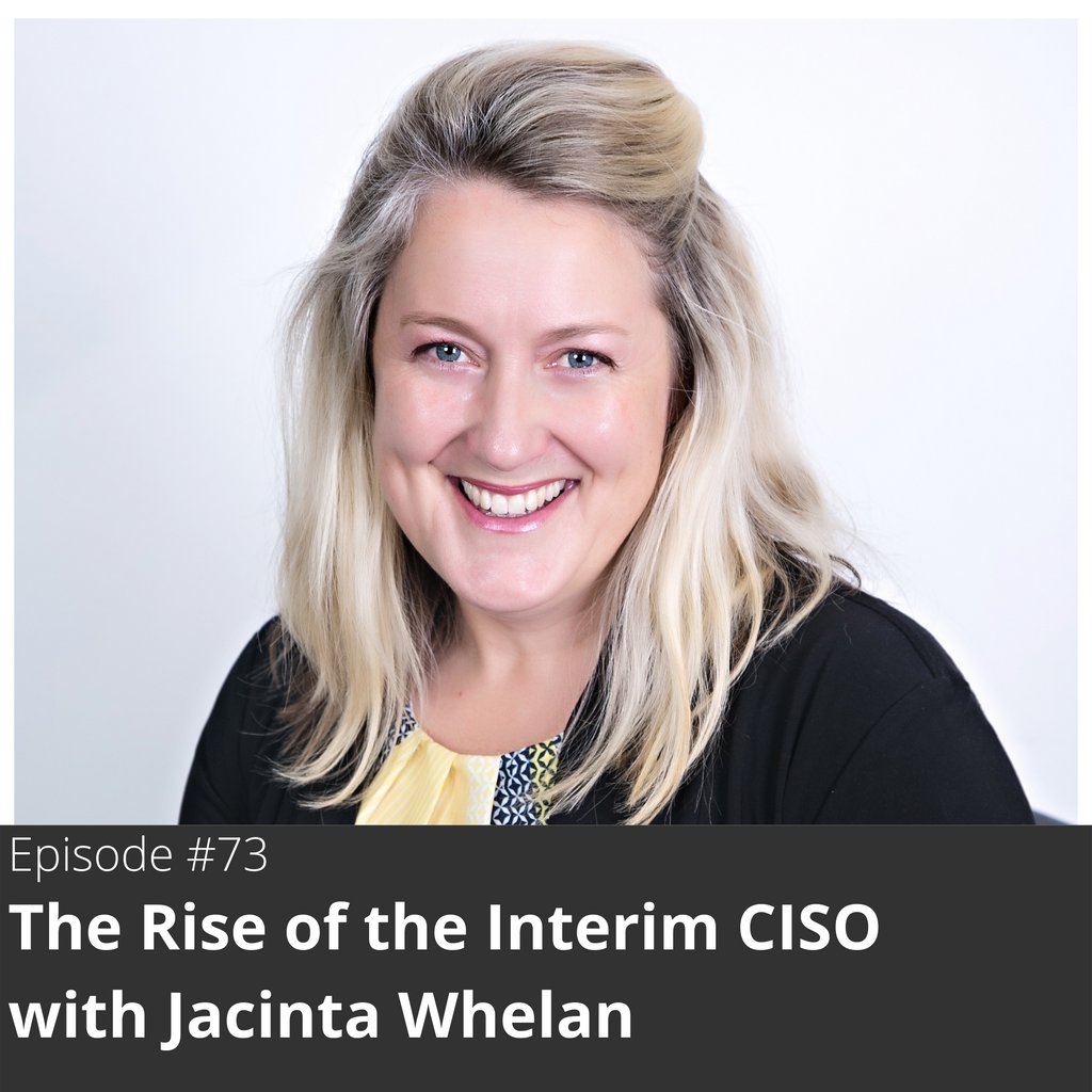 The latest episode from The Security Collective podcast is nearly here!

Ep. 73. The Rise of the Interim CISO with Jacinta Whelan. Listen from 7am tomorrow.

#cybersecurity #infosec #cyber #podcast #ciso #cio #interim