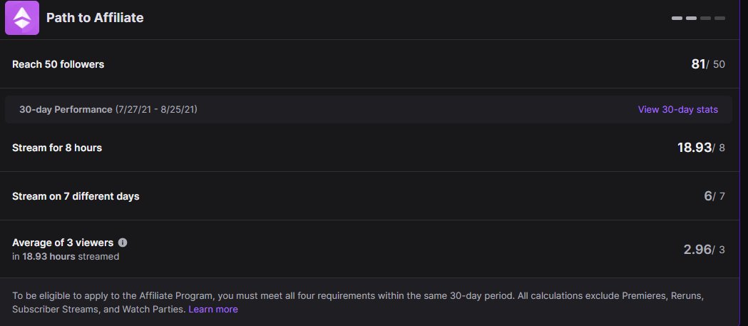 DefaultGamer420's tweet photo. Hey Everyone Need your help with getting me to affiliate all i need is you to leave a tab open with my stream playing....
https://t.co/7E8Q6zIgOZ 
I Am Live! Come  Join and Chat With Me! https://t.co/SfVEZ4yq05