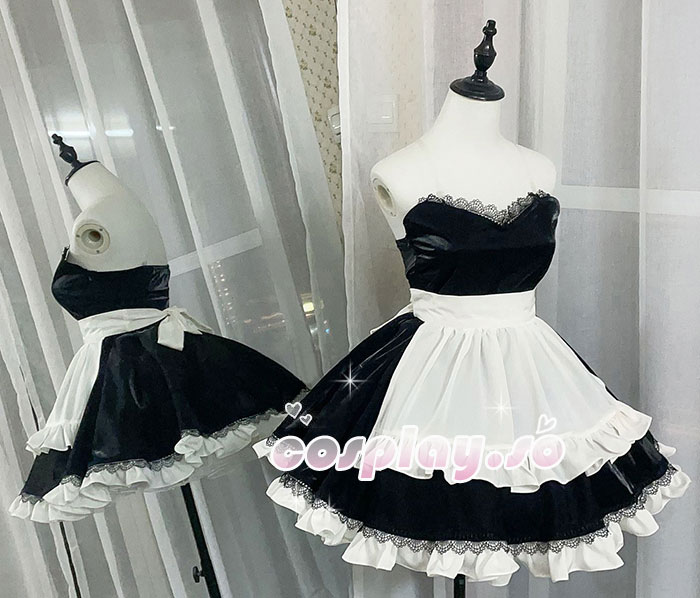 cosplay_so's tweet photo. 黒白　＃胸開メイド服　#コスプレ初心者さんと繋がりたい 
リンク：https://t.co/FzxL8LcunW https://t.co/2qHp3BL5uq