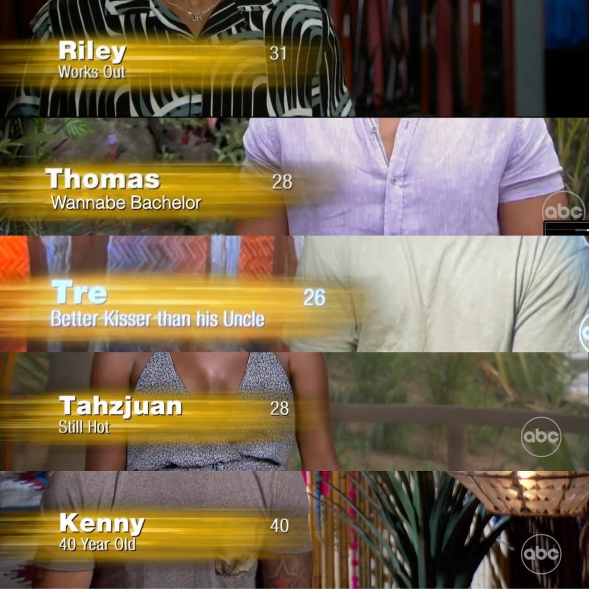 tvgoldtweets's tweet photo. Always my favourite part of each episode #bachelorinparadise https://t.co/VzVoTqsYLL