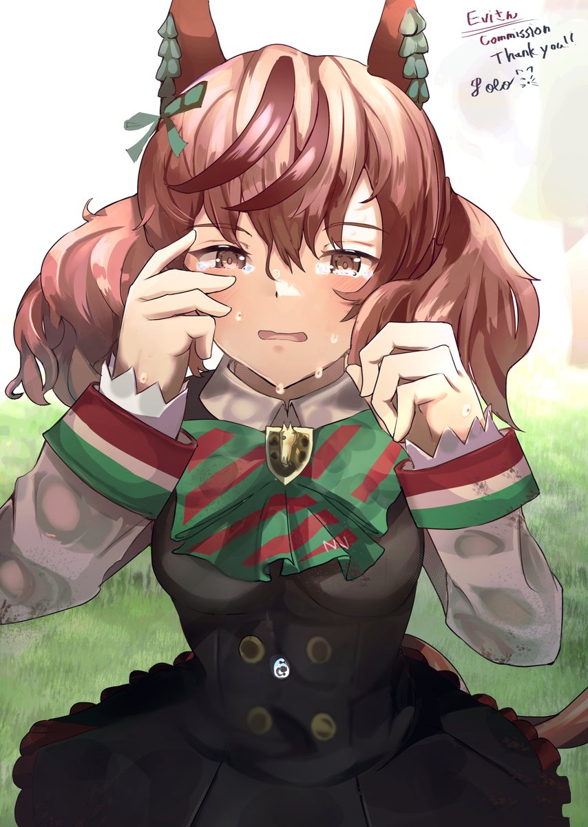 #ハーフアニバーサリーだからお気に入りのウマ娘イラストを見てくれ 