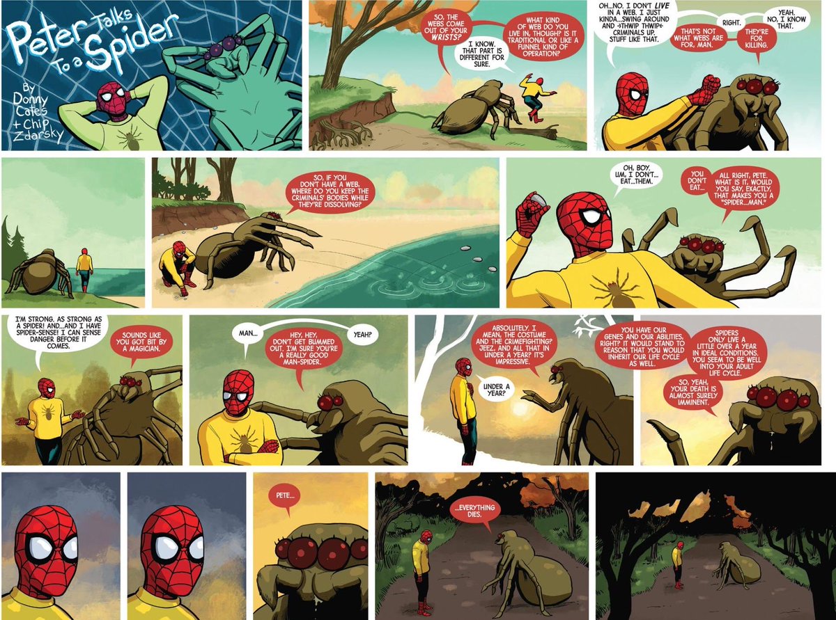 awallace's tweet photo. @GailSimone #BestSpideyStory https://t.co/cRfTwvHOVp