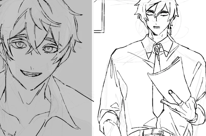 (dont rt / wip) how can ppl draw like 50 pages idrew 3 panels over 3 days 