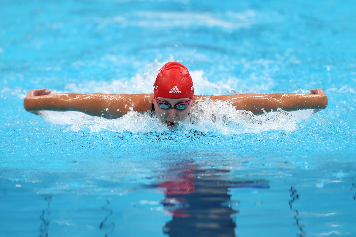 Paralympics's tweet image. The first session of #ParaSwimming is complete!

There will be 16 medals up for grabs later on in the second session of the day 🏅

#Tokyo2020 #Paralympics