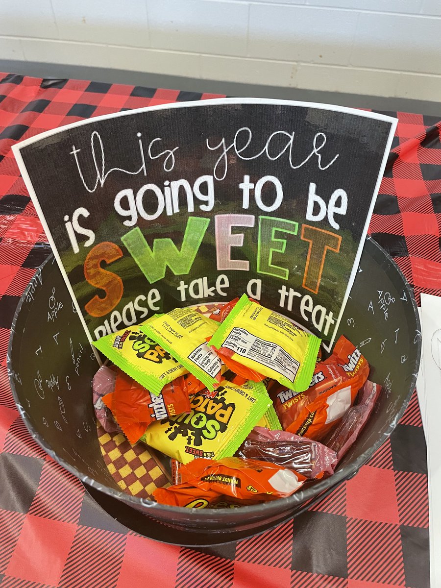 AnnaWShepherd's tweet photo. This Year is Going to be SWEET at Stumbo Elementary. What a ⭐️⭐️⭐️⭐️⭐️ CREW serving families at Open House this afternoon. Families your children are in excellent hands. ⁦@SchoolsFloyd⁩ https://t.co/SbsvQJNJdh