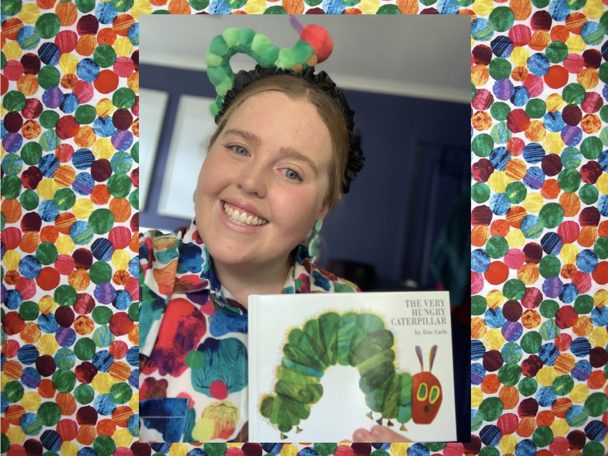 Happy book week! 🐛📚<a href="/TheCBCA/">The CBCA</a> <a href="/IngleburnPs/">Ingleburn PS</a> #bookweek2021