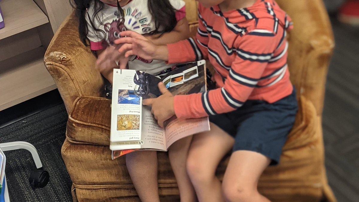 Julie_Gober's tweet photo. Kindergarten Readers! 📚♥️📚#fifthdayofschool #readersworkshop @PullenElem @lindseybjames https://t.co/k2kmGisiJt