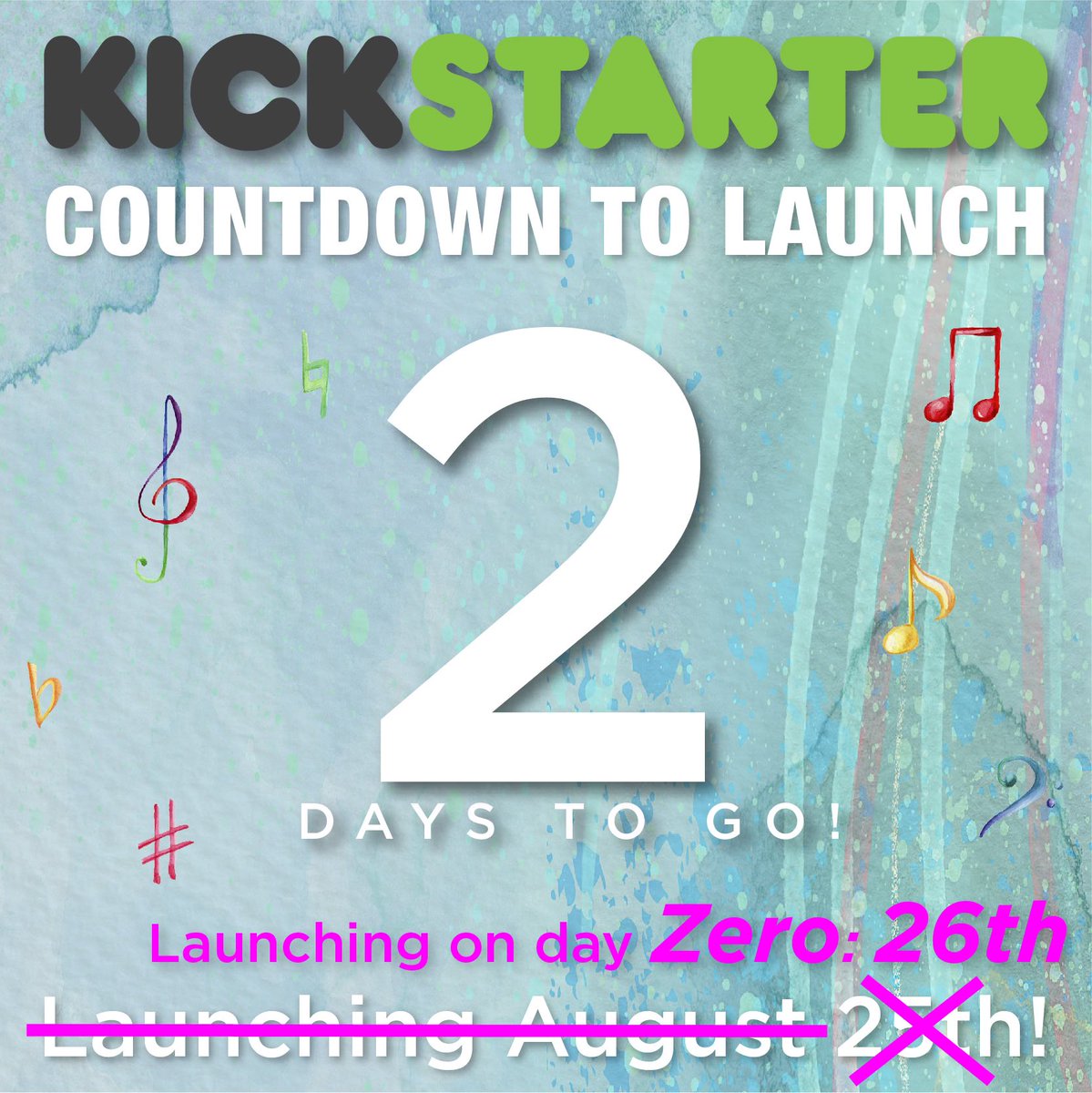music_knack's tweet photo. Hey Music Knack Fam! The launch date has been moved to Thursday, August 26th, which makes perfect sense with the countdown. So get ready to launch on day ZERO! 🚀 get notified at https://t.co/hdfcI8i0fX #musiceducation #musiclearning #musictheory https://t.co/bYO0VVkDYE