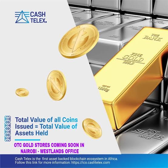 Katsets's tweet photo. "The abandoned gold standard has been born again by #Cash2Telex. When you buy #CTLX, you are buying a real asset"
#Project50000
#1MAfricanHouseholds
#CashTelexCommunity
#BuyCTLXNOW! https://t.co/DIJTb1YOfJ