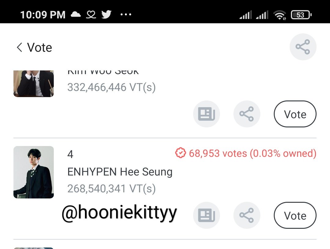 hooniekittyy's tweet photo. veo que hay gente activa así que aprovecho para pedir y rogar que por favor vayan a votar por heeseung en fanplus, les puedo ayudar a hacerlo pero sigue sin aumentar, es necesario que voten por favor :(
ENHYPEN SEPTEMBER COMEBACK
@ENHYPEN #ENHYPEN #ENGENE https://t.co/NSetcYaMqm