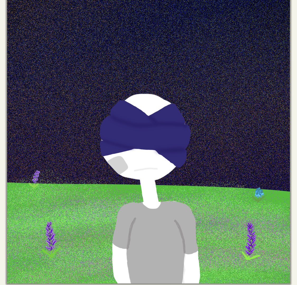 shadow_Wolf189's tweet photo. I call it: Blinded by my insecurities #art #nightsky #stars #blindfold #itwasanattempt #insecurities https://t.co/6RKoBoQGAV
