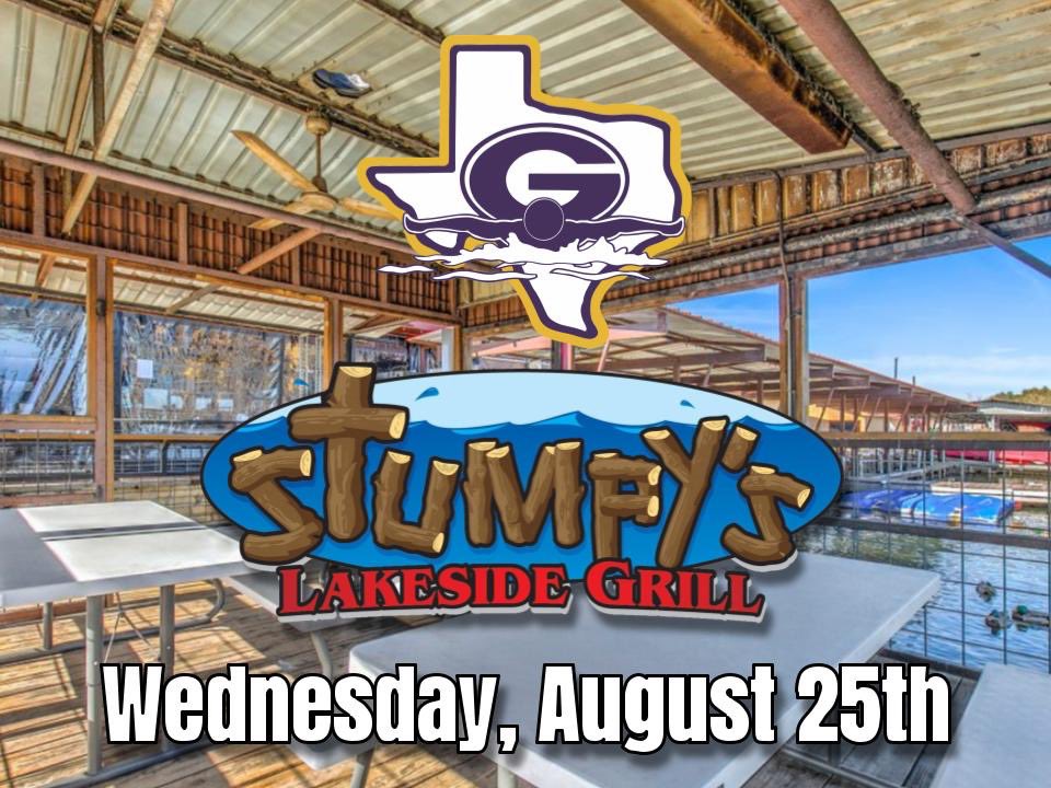 CoachPullano's tweet photo. Come out to support the Granbury High School Pirate and Lady Pirate swimmers tomorrow at Stumpyโs Lakeside Grill! Chow down on some tacos and support the hardest working student athletes in Hood County! #getupgetgoing #KingOfMonsters #ProgressThroughPain #CutNoCorners https://t.co/NDlY5lIOvQ