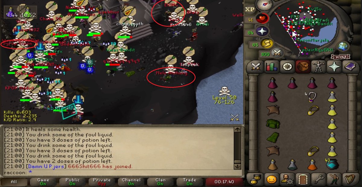 playdeadclan's tweet image. ONCE AGAIN WE HAVE FORCED @DeathrowRS  AND @OSRS_VR  TO JOIN FORCES WITH ROT🤣. ENJOY BEING SLAVES