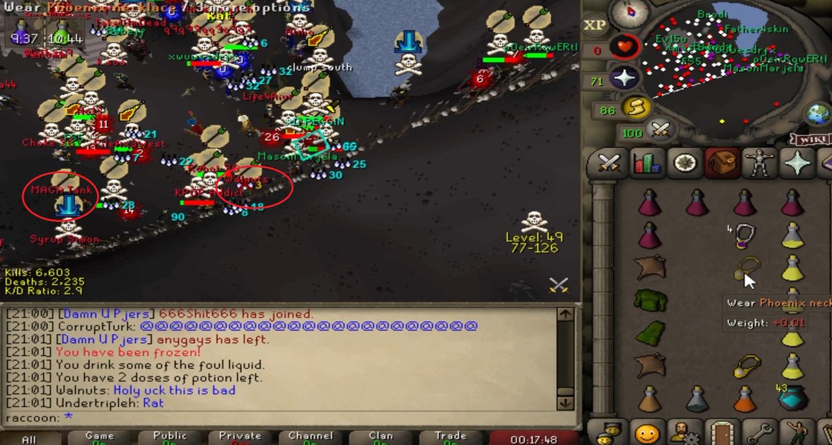 playdeadclan's tweet image. ONCE AGAIN WE HAVE FORCED @DeathrowRS  AND @OSRS_VR  TO JOIN FORCES WITH ROT🤣. ENJOY BEING SLAVES