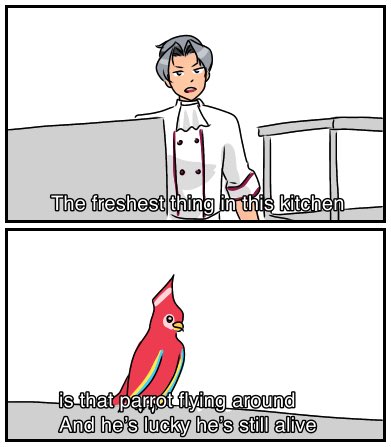 Miles Edgeworth would great on a cooking show 