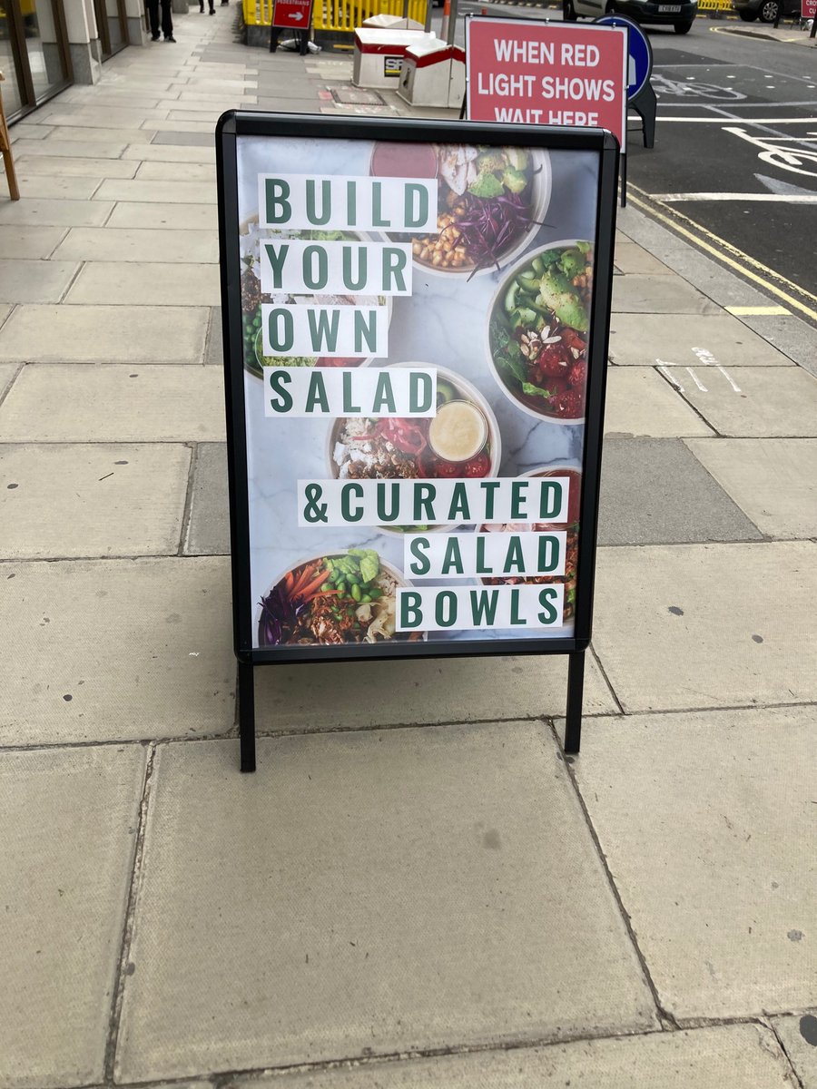 ‘Curated salad bowls’. CURATED.