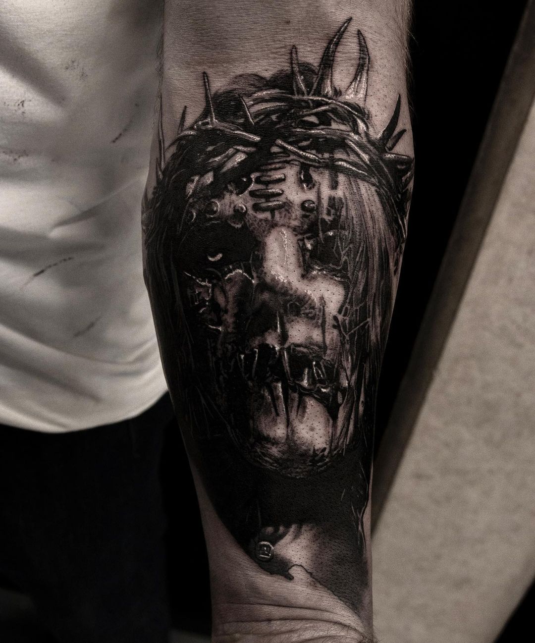 Michael Caamaño Jr on Twitter Joey Jordison All Hope Is Gone memorial  tribute tattoo I did last week My very first Slipknot piece Ive ever  done Thank you for trusting me with
