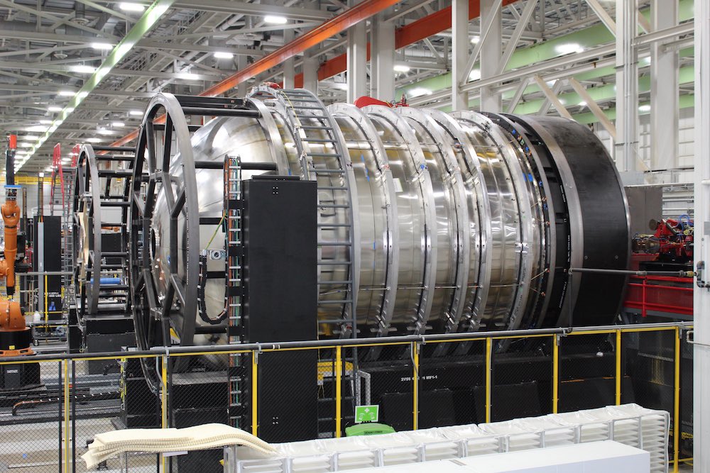 I spy with my little eye… An advanced Centaur V tank nearing completion ...