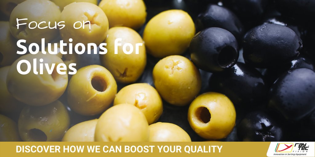 Raytec_Sorting's tweet image. 𝗢𝗹𝗶𝘃𝗲 𝗵𝗮𝗿𝘃𝗲𝘀𝘁 𝘀𝗲𝗮𝘀𝗼𝗻 is behind the corner! No matter what olives are used for, they need an accurate quality check.
How to boost your quality with our #sortingmachines
bit.ly/3khfsqB
#foodtechnology #foodsorting #foodquality #foodsafety