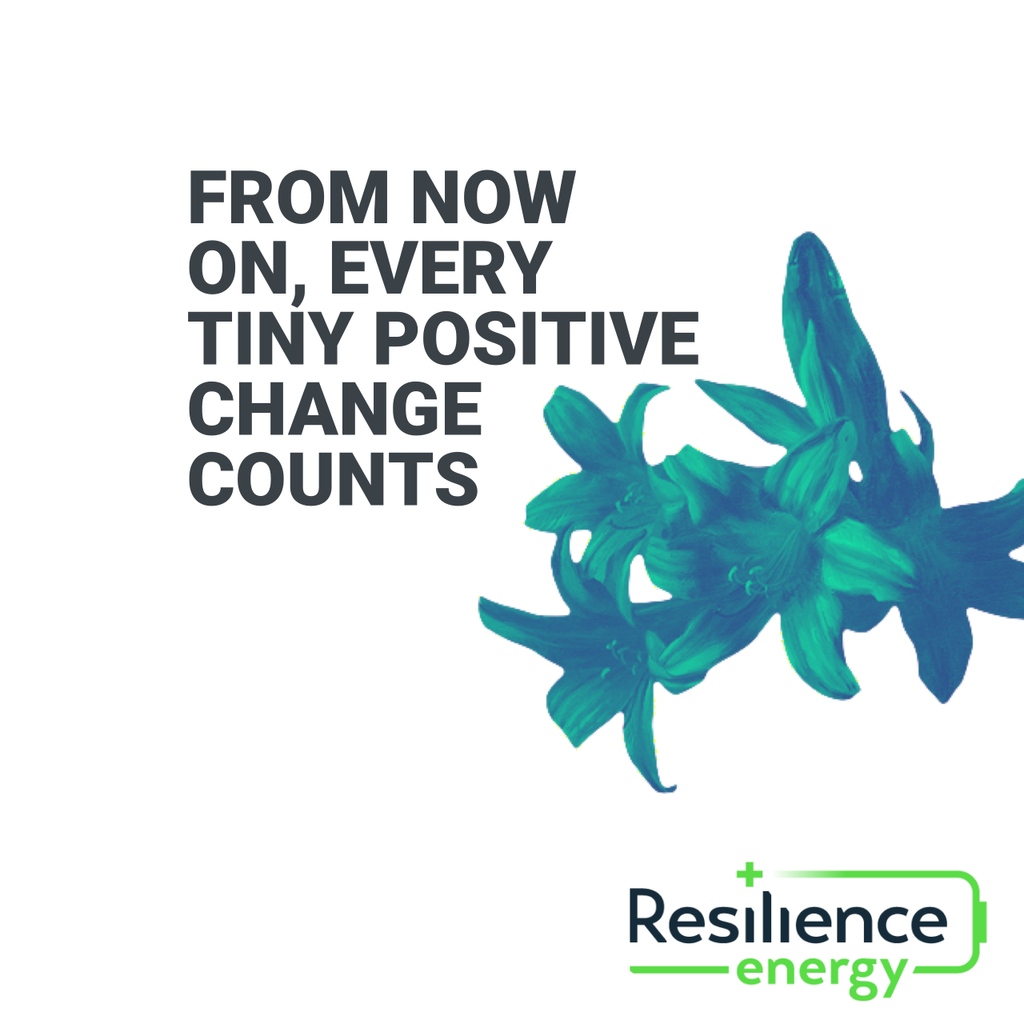 ResEnergy2day's tweet photo. Make every change you’ve considered. Don’t be put off by being a tiny cog. And help put pressure on the big ones. Every tiny change counts.  

#resilienceenergy #zerocarbon https://t.co/EWxHlKaNW4