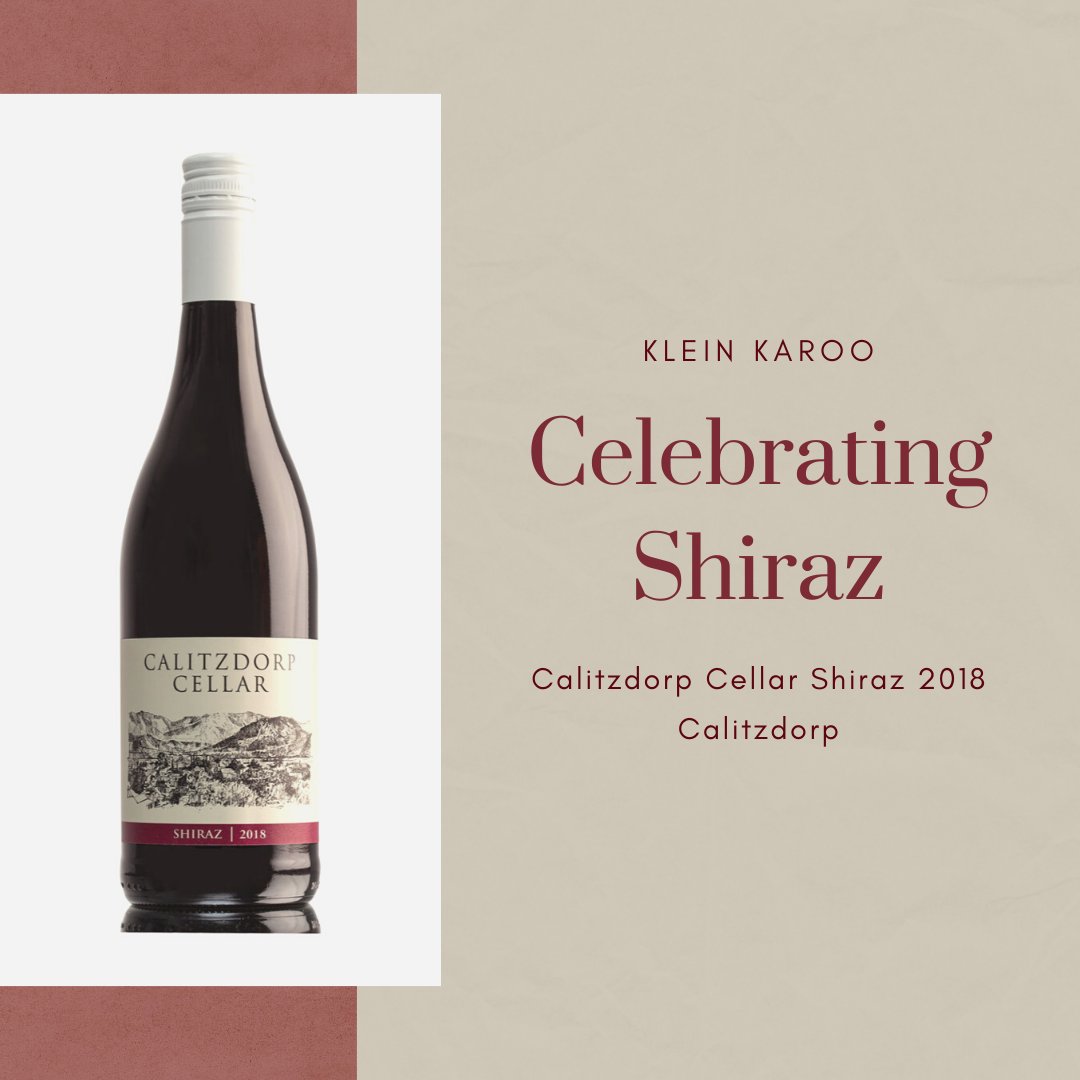 Calitzdorp Shiraz 2018. Excellent flavours of cigar box and savoury spices, balanced by wood maturation in French oak for 20 months. Enjoy immediately or mature for 3 – 5 years. Enjoy with spicy, savoury dishes, especially with grilled venison.