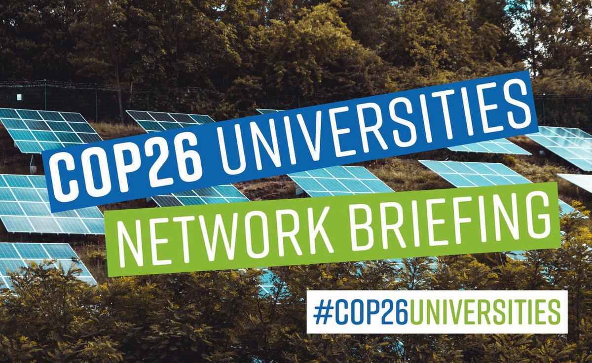 Nature-based Solutions Initiative @UniofOxford (@naturebasedsols) on Twitter photo 🔔A new briefing from the #COP26Universities network highlights key #NetZero solutions and research priorities for the 2020s.
Read how technological, societal and #naturebasedsolutions can work together to address #climatechange and #biodiversity loss ⤵️
naturebasedsolutionsinitiative.org/news/cop26-uni… 🔔A new briefing from the #COP26Universities network highlights key #NetZero solutions and research priorities for the 2020s.
Read how technological, societal and #naturebasedsolutions can work together to address #climatechange and #biodiversity loss ⤵️
naturebasedsolutionsinitiative.org/news/cop26-uni…