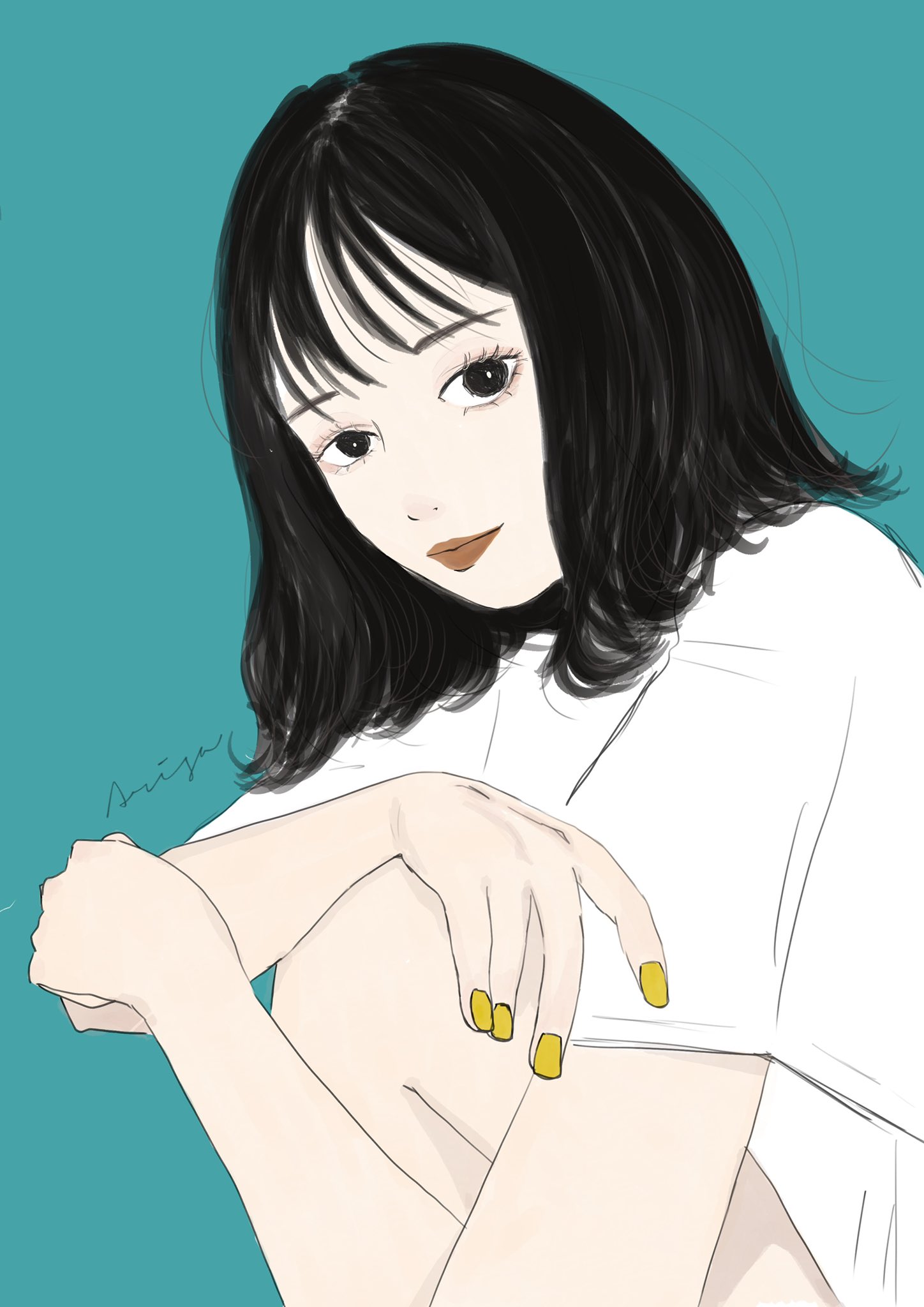 𝚊𝚛𝚒𝚜𝚊 Arinco イラスト好きさんと繋がりたい イラスト練習中 絵描きさんと繫がりたい かわいい 女の子 韓国イラスト T Co Qf3lpjwi04 Twitter