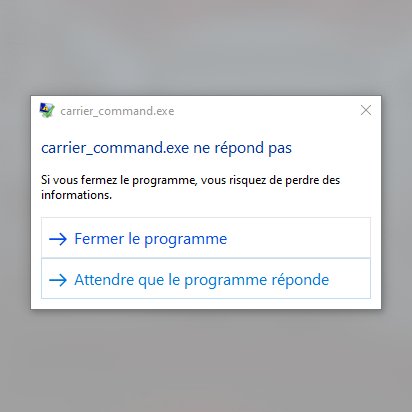 cedricvasseur's tweet image. @carriercommand2 game randomly crashing...
#crash #bug #carriercommand2
Not log available...
Any solution ?
I&apos;m hoping a new update will solve this problem.