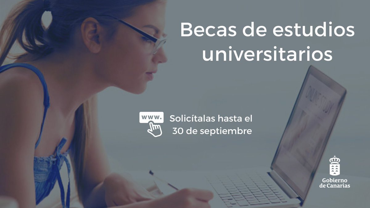 Abierto el plazo de solicitud de becas y ayudas del Gobierno de Canarias para la realización de estudios universitarios 📚 para el curso 2021-22

Infórmate 👉gobiernodecanarias.org/universidades/…