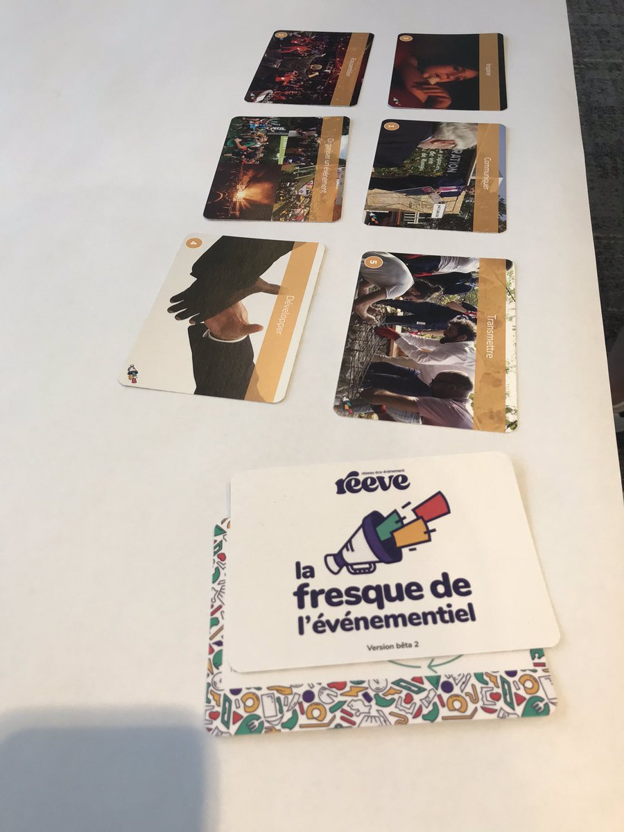 Prestalians_'s tweet photo. #THEDATE : Une matinée participative pour les adhérents de PRESTALIANS qui testent la Fresque de l’événementiel conçue par @REEVE_PdlL. 🌱
➡️ Un atelier pour comprendre les enjeux climatiques autour des #événements et trouver des pistes d’amélioration ! #eventprofs https://t.co/W3tREctTNC