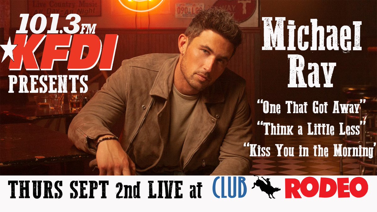 M_R_Junkies's tweet photo. 👨🎤 NEW SHOW ANNOUNCEMENT > Wichita, KS
Venue: @ClubRodeo_ICT
Date: September 2
🎟️: on sale now at https://t.co/4IMvIGr46q
#MichaelRay #michaelrayontour #newshowannouncement #wichita #wichitakansas #wichitaks #clubrodeo #kfdi #country1013kfdi https://t.co/8QbKDEtrnA