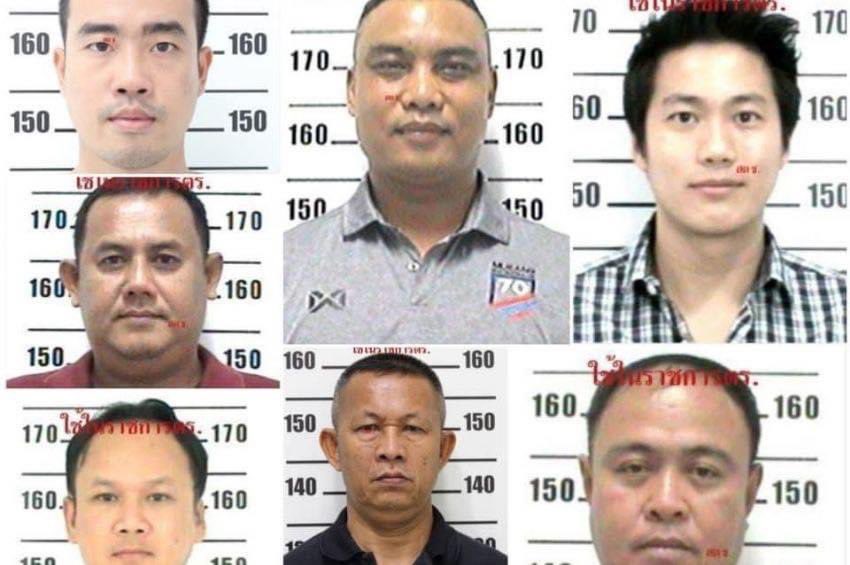opol999's tweet photo. โฉมหน้าผู้ต้องหาตามหมายจับศาลจังหวัดนครสวรรค์ คดีซ้อมทรมานฯ เบื้องต้นจับกุมได้แล้ว 4 นาย อีก 3 นาย รวมทั้ง #ผู้กํากับโจ้ ยังไร้เงา https://t.co/YPc2ml8Kg2