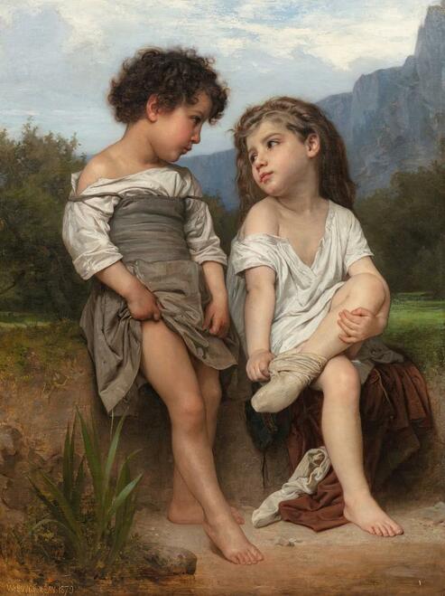 We are a big fan of grand master Bouguereau's artworks. The form, the expressions, the figures, the shades, the drapery - everything is so perfect in all of his artworks. Deep respect !

fizdi.com/au-bord-du-rui…

#art #painting#artwork #artist #artoninstagram #bouguereau