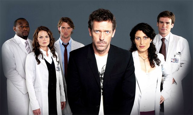 zackferguson's tweet photo. When I was at med school everyone was obsessed with House. Re-watched a couple of episodes last night and sorry but he’s an AWFUL doctor. And not just because he’s rude. His diagnostic reasoning makes NO sense and he needs 3 SpRs to see one patient a week. The guy’s a liability. https://t.co/CSQlXyqmF1