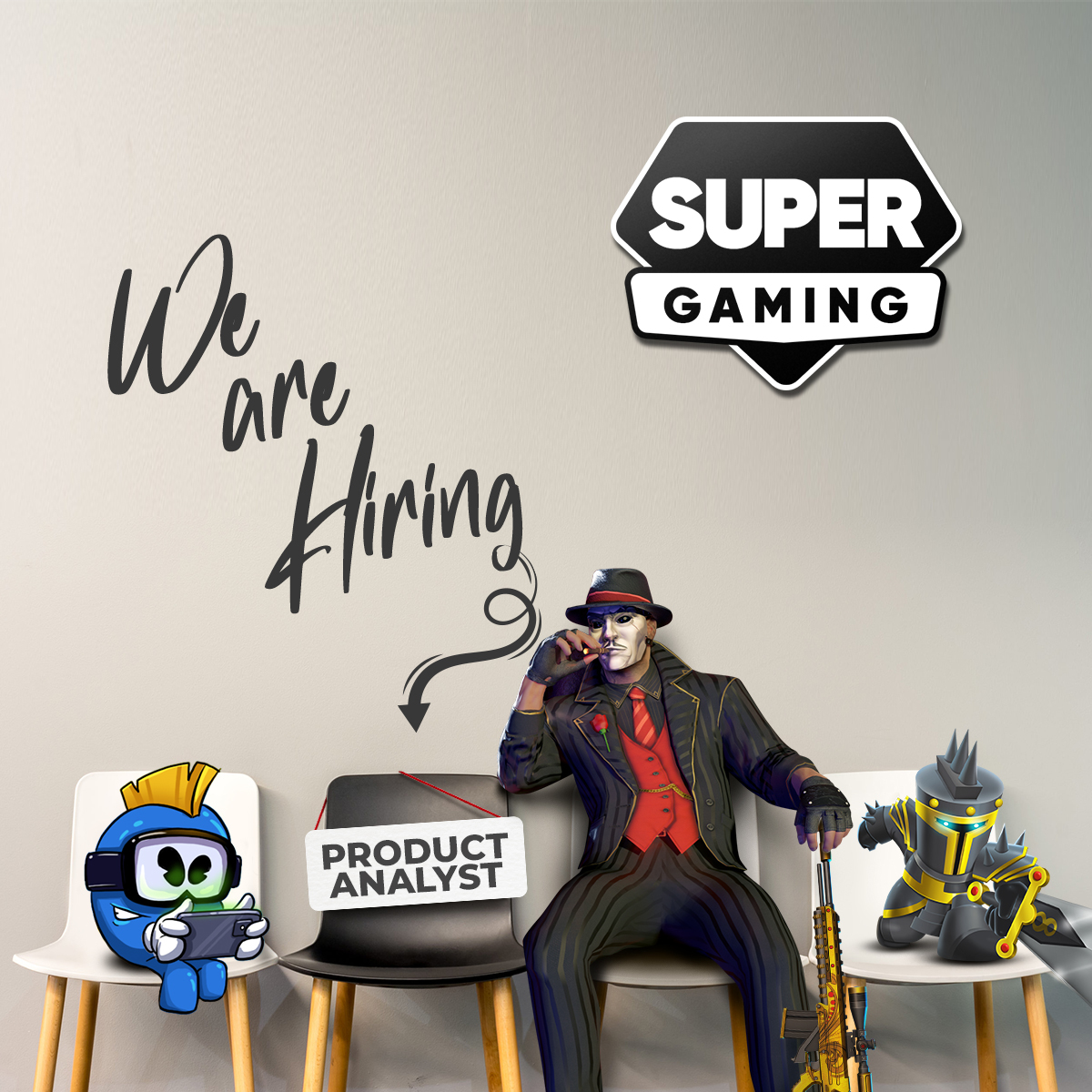 Are you a Product Analyst looking for a productive role in a progressing environment? 

Click here, 👇
lnkd.in/eynmv2bR
and apply for the role of Product Analyst at SuperGaming 🙌

#SuperGaming #Hiring #ProductAnalyst