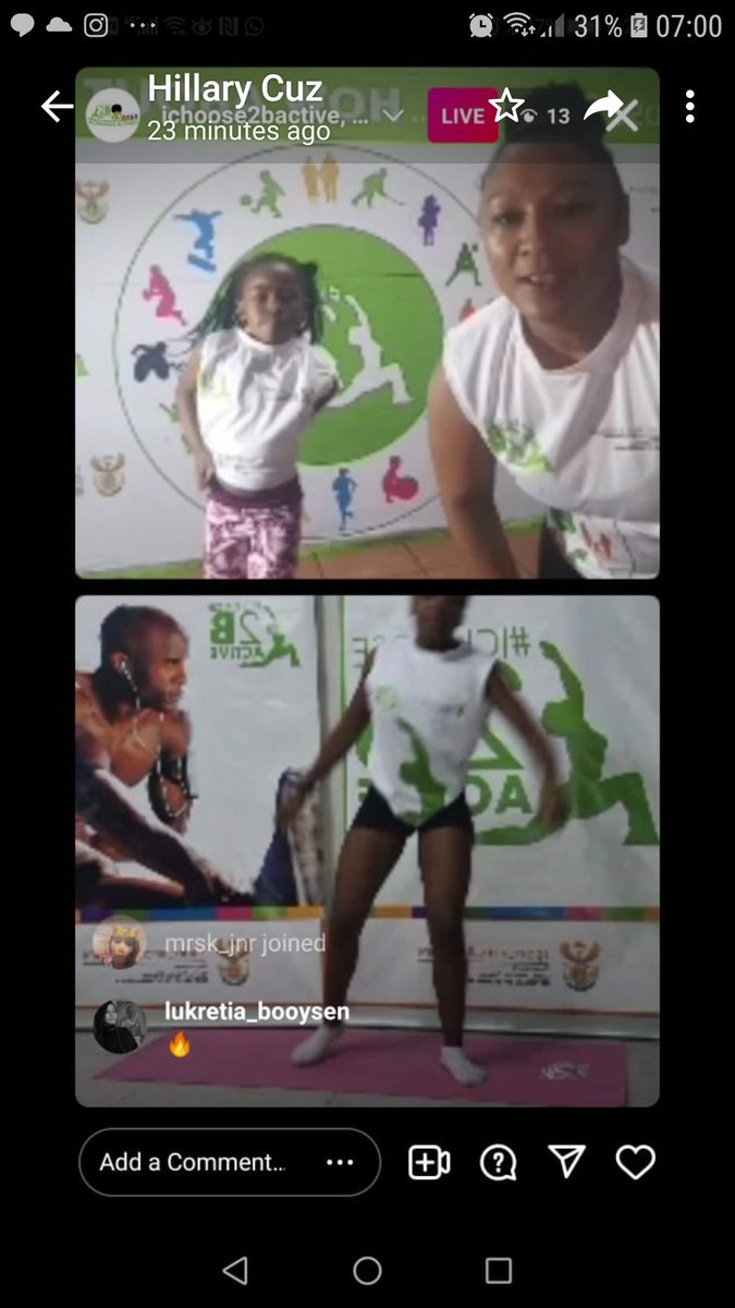 megeras's tweet photo. And my daughter Micah did a full dance workout class with @OFitObi @Ichoose2BActive #kidsinfitness #dancefitness #womandlainfitness #danceurway2fitness https://t.co/Ft6l9lqMoM