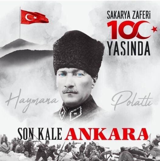 Sakarya Meydan Muharebesinin 100. yılında Başta Gazi Mustafa Kemal Atatürk olmak üzere, tüm silah arkadaşlarını rahmet ve minnetle anıyoruz.

Polatlı Ticaret Odası Organize Sanayi Bölgesi 
Yönetim Kurulu Başkanlığı