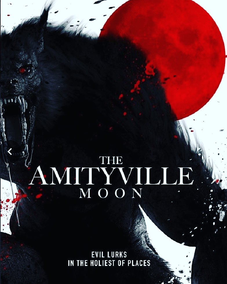 AlexisIacono's tweet photo. Poster drop! When you are asked to be in an Amityville werewolf movie, you say yes. #Fun #Horror ๐งโโ๏ธ๐บ #ThereWolf #WereWolf #TheAmiltyvilleMoon @thomaschurchill October 5th release @Lionsgate ๐ฅ https://t.co/6jCGUljUVJ