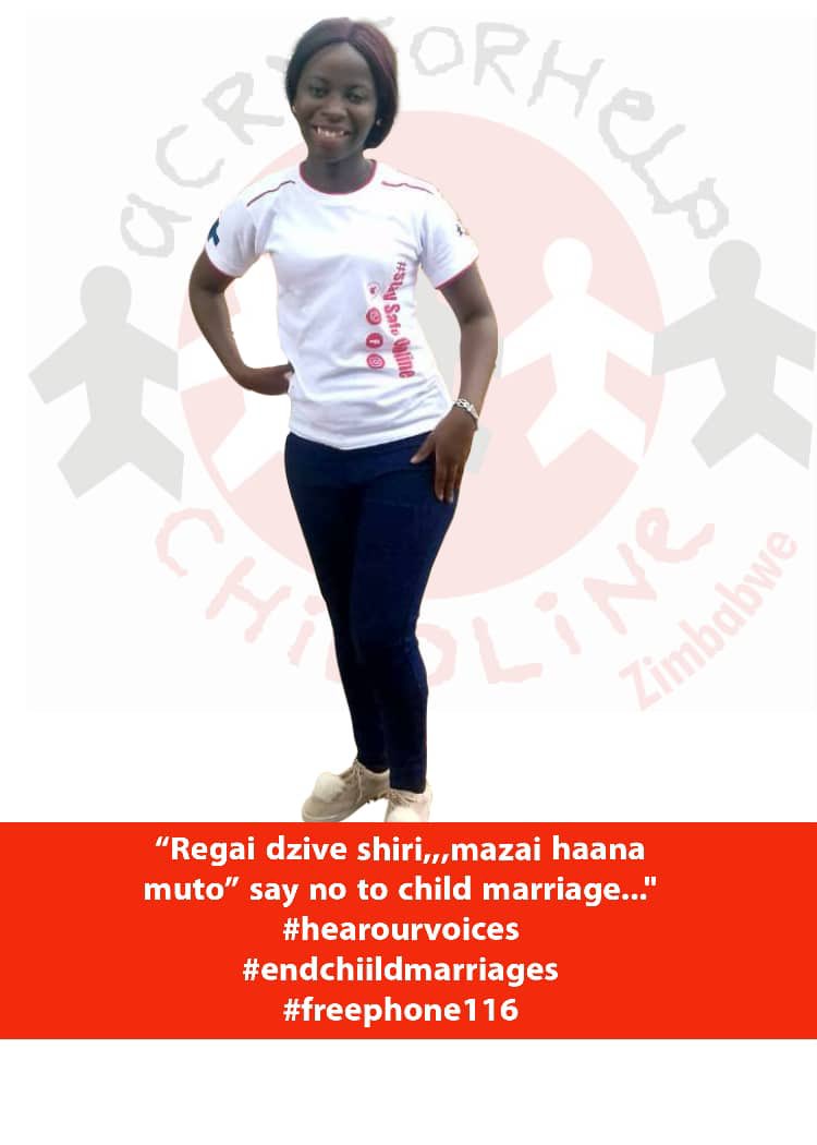 childlinezim's tweet photo. #hearourvoices
#EndChildMarriages 
#justiceforAnna 
#justiceformemory 
#freephone116

 @PlanZimbabwe @PoliceZimbabwe https://t.co/ob27JwMbek