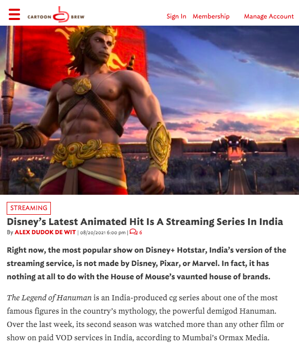 GraphicIndia's tweet photo. https://t.co/GA6Syrrdy5
#graphicindia #HotstarSpecials #thelegendofhanuman #cartoonbrew https://t.co/lr5Caq2gLf