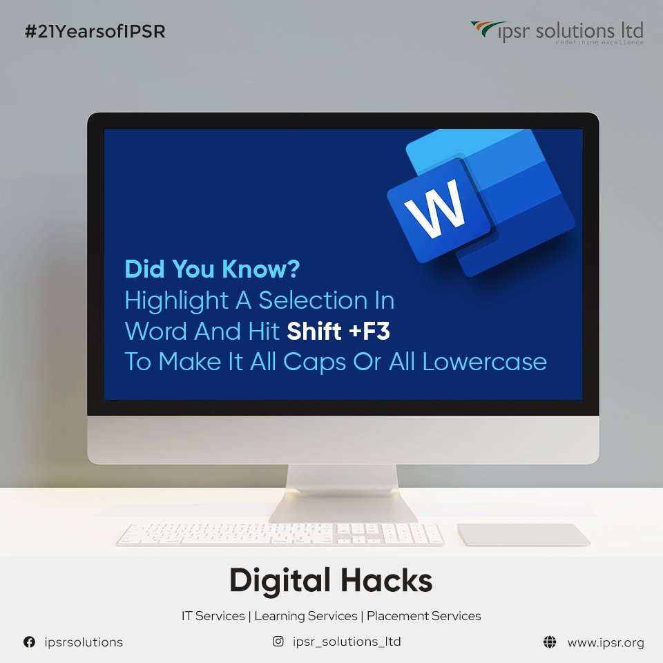 ipsr_solutions's tweet image. Did You Know ???
 #digitalhacks #BestTips #tricks #hacks #didyouknowfacts #ipsr