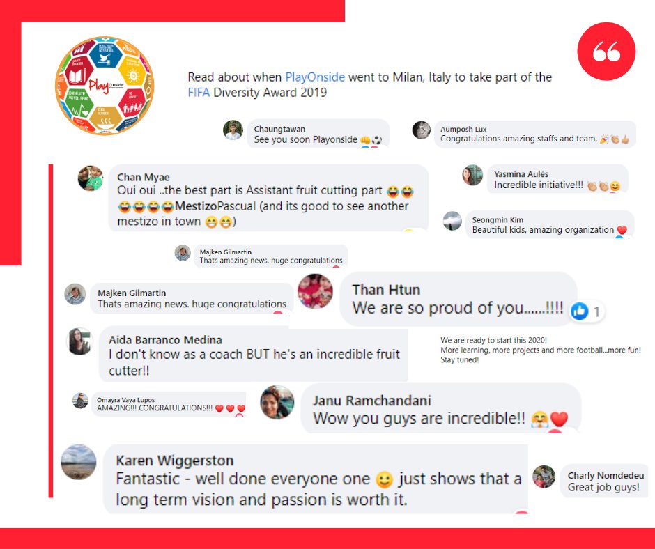 playonside's tweet photo. 𝗕𝗲𝘀𝘁 𝗳𝗲𝗲𝗱𝗯𝗮𝗰𝗸!
.
.
We are thrilled to highlight a few comments that we have received over the years, since the beginning of PlayOnside.
#playonside #ourfutureisnow #forequalopportunity https://t.co/PviL4V4yD8