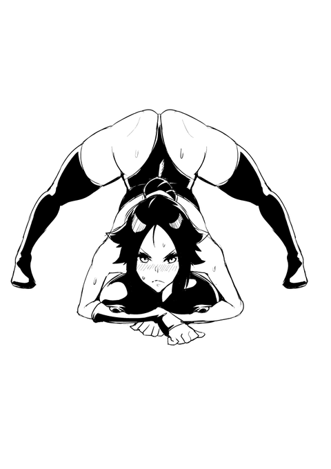  I thought that this pose was similar to the kanji "企", which means a companyin Japan.Officially, it's called "jackopose" 