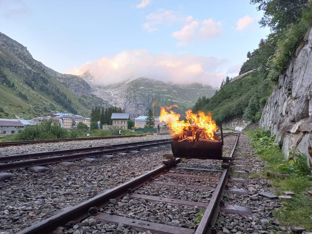 Dampfbahn Furka Bergstrecke tweet media