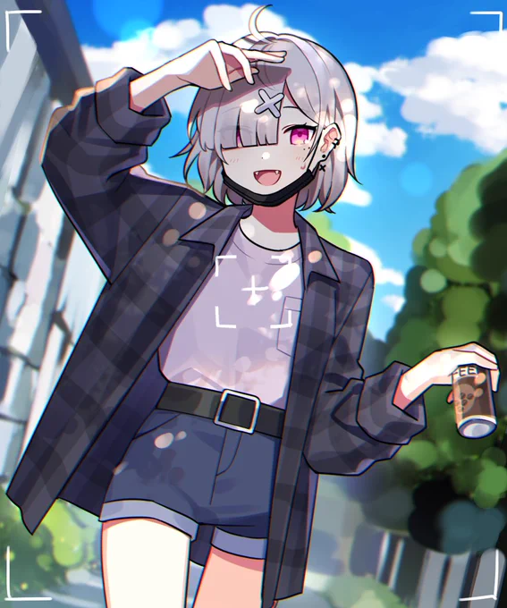#いらすこや
すこやさんの夏☀私服妄想 