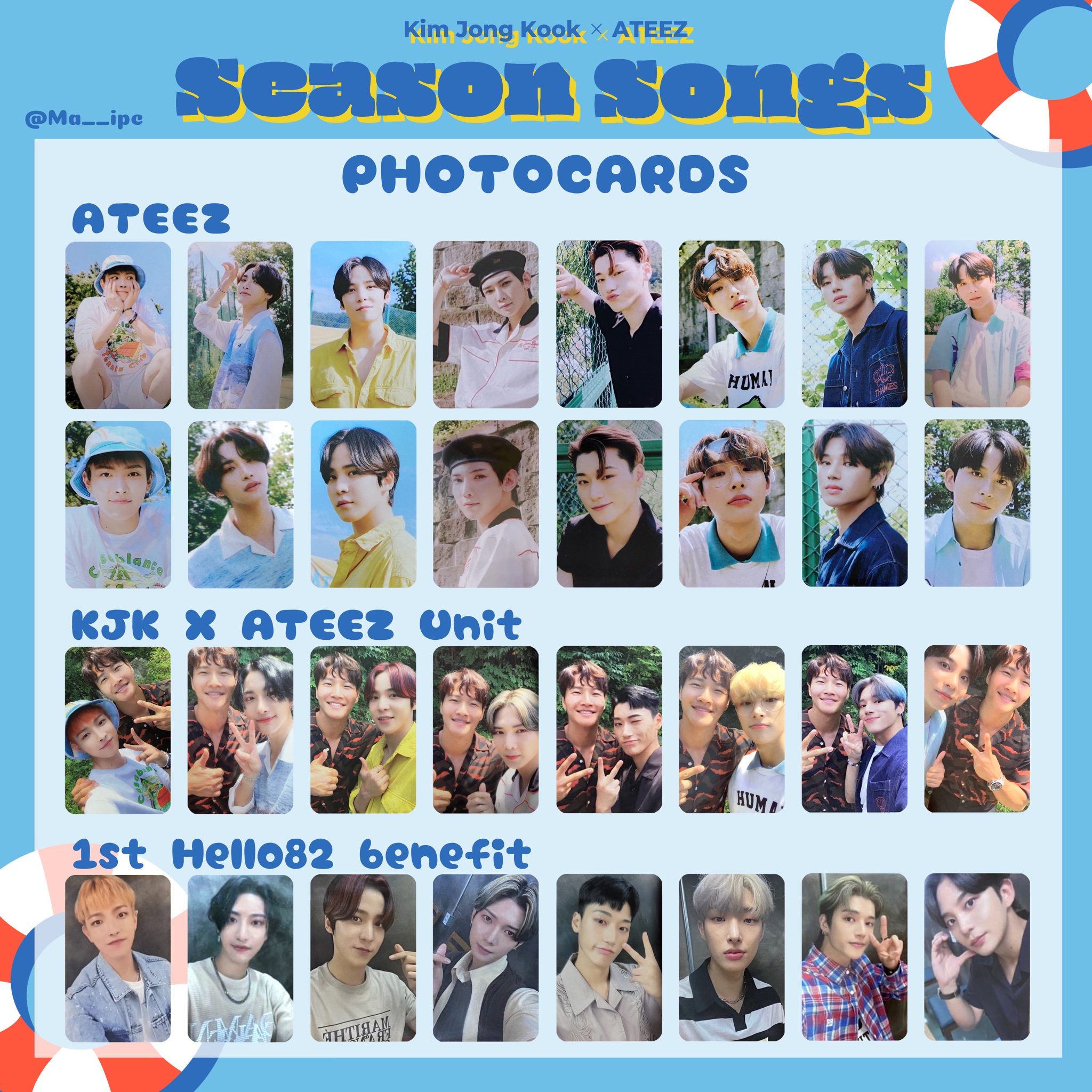 ATEEZ ホンジュン サウンドチェック サウチェ トレカ ソウルコン