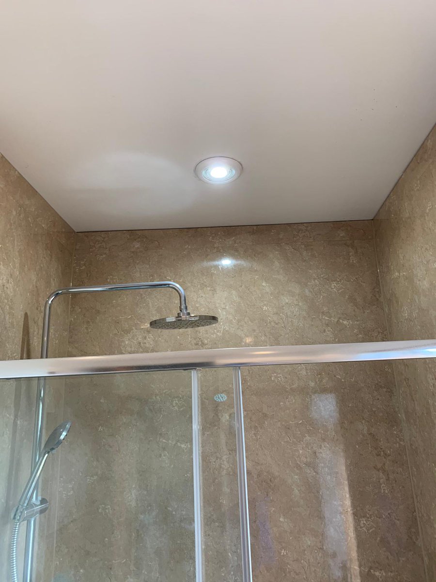 We take on all jobs, so do not hesitate to #ContactUs no matter what it is! Here you can see us replace a shower fan light for our #Cambridge #customer. Tell us more about your job requirements on our quote form >>> ow.ly/C4KU50FGV15 #Electrician
